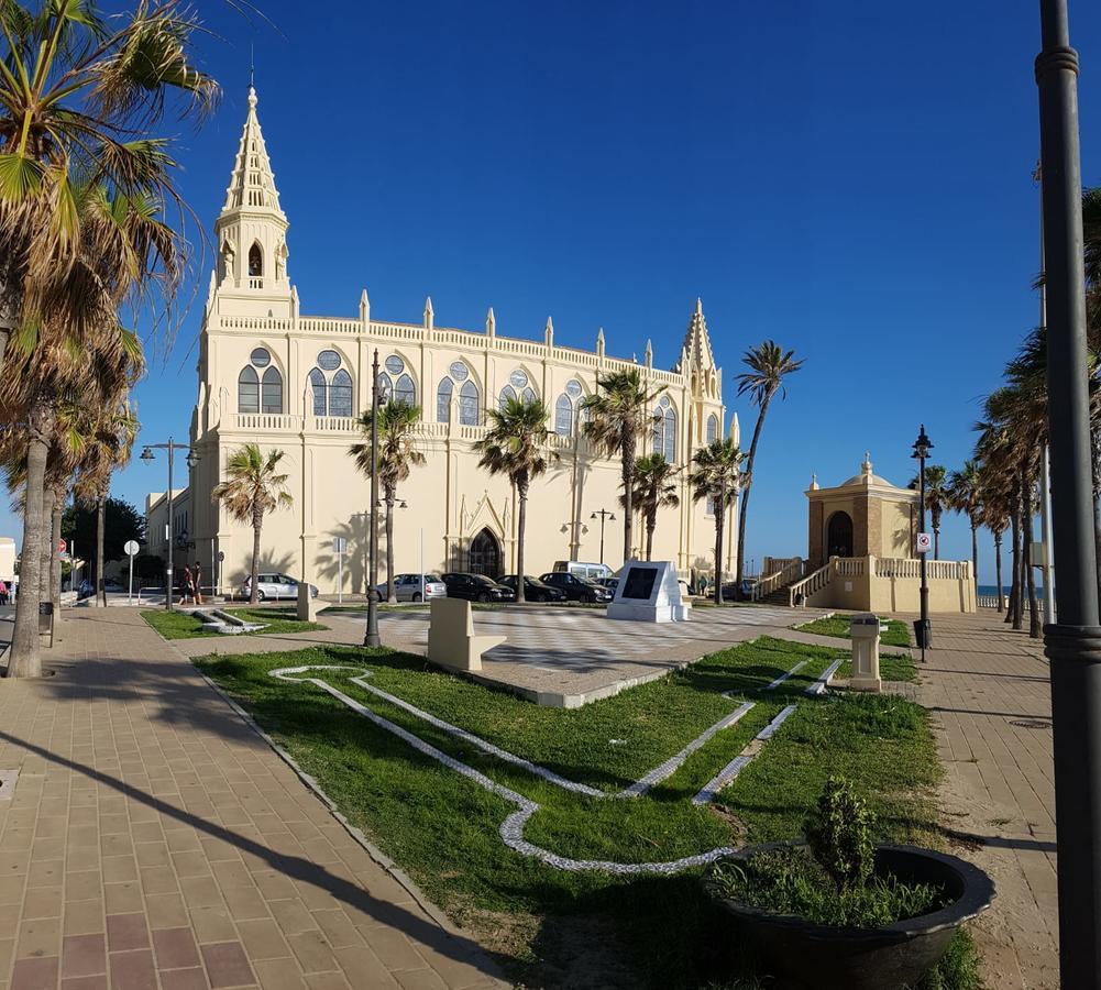 Hostal Los Arcos Otel Chipiona Dış mekan fotoğraf